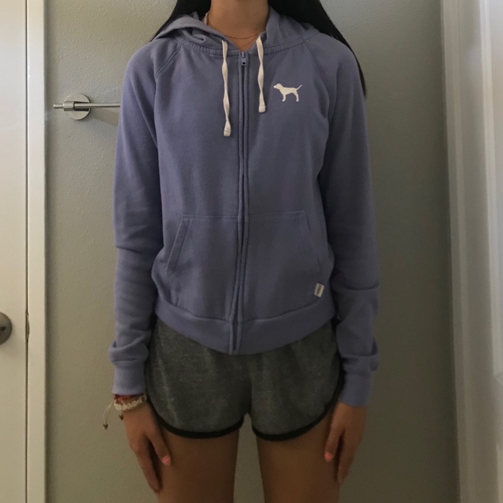 Purple Victoria Secret PINK Zip Up